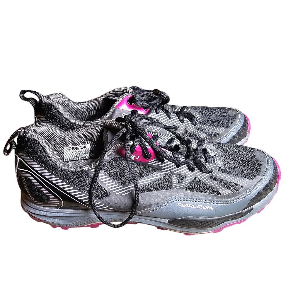 Pearl Izumi Sneakers Pink Cycling Shoes Cleats Biking Bicycle Pedals Road X-Alp - Picture 4 of 13
